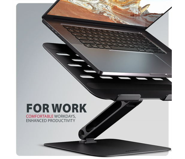 Axagon Podstawka STND-LQB do laptopów i tabletów 10-17,3' czarna - 1485481 - zdjęcie 6